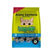 Top K9 Arena sanitaria Bolsa Reutilizable  Lavanda/ Talco de bebé/ Limón/ Manzana 15 kg