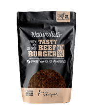 Naturalistic Tasty Beef Burger with BBQ 220 g/ 5 burger