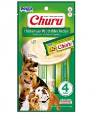 Inaba Churu Chicken with vegetables recipe 56 g / 4 tubes