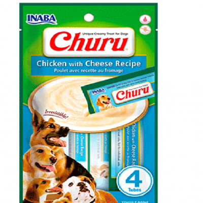 Inaba Churu Chicken with Cheese Recipe  56 g / 4 tubes