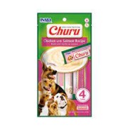 Inaba Churu Chicken with Salmon   56 g / 4 tubes